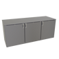 Glastender CP1RL72 72" Solid Door Back Bar Cooler