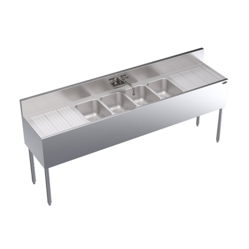 Krowne KR19-74C 84" Underbar Sink