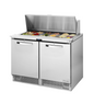 True TFP-48-18M-HC~SPEC3 48 1/8" 4 Drawer 18 Pan Mega Top Sandwich / Salad Prep Table