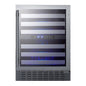 Summit SWC532BLBISTCSS 23 1/2" Wine Cellar Cabinet