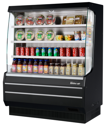 Turbo Air TOM-50MW(B)-N 50 7/8" Open Air Merchandiser