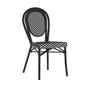 Flash Furniture SDA-AD642002S-BKWH-BK-GG 35" Dining Chair