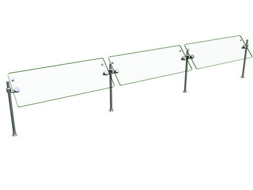 Hatco ORBIT360-120 120" Sneeze Guard