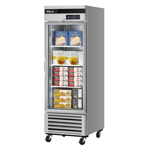Turbo Air TSF-23GSD-N 27" 1 Section Glass Door Reach-In Freezer