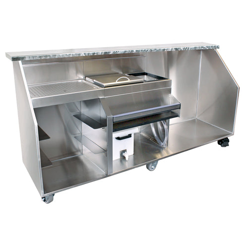 Glastender PBGR96-18 96" Portable Bar