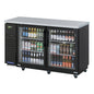 Turbo Air TBB-24-60SGD-N 61 1/8" Glass Door Back Bar Cooler