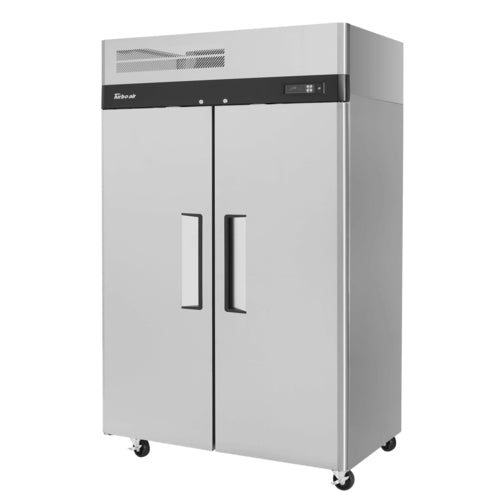 Turbo Air M3F47-2-N 51 3/4" 2 Section Solid Door Reach-In Freezer