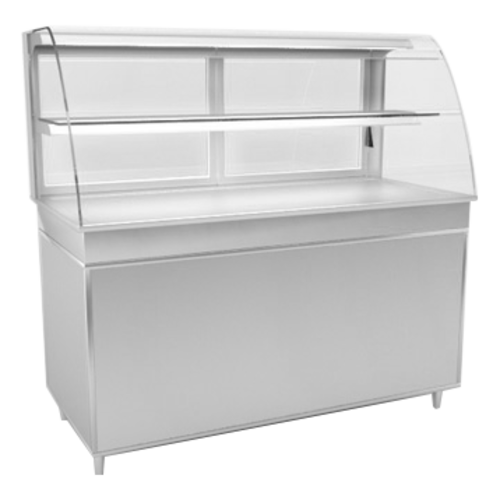 RPI VIHD4-27-R-CV-CO 57 1/8" Refrigerated Display Case