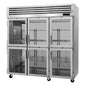 Turbo Air PRO-77-6H-G 77 3/4" 3 Section Heated Holding Cabinet