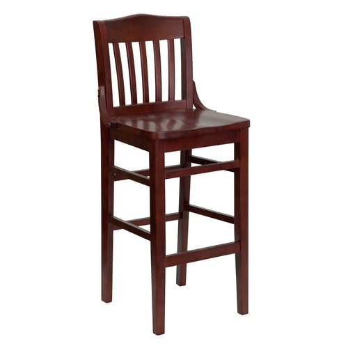 Flash Furniture XU-DG-W0006BAR-MAH-GG 18 1/2" Barstool