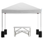 Flash Furniture JJ-GZ10PKG103-WH-GG 116" Patio Umbrella