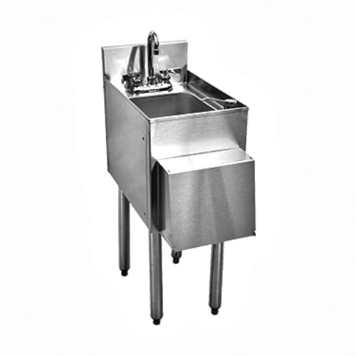 Glastender C-HSA-12 12" Underbar Sink