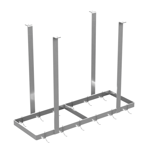 Winholt SSCMPR-9616 16" Ceiling Hung Pot Rack