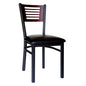 BFM Seating 2151C-SB GR2 17 1/2" Dining Chair