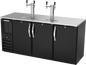 Beverage-Air DDN72HC-B 72" Draft Beer Cooler