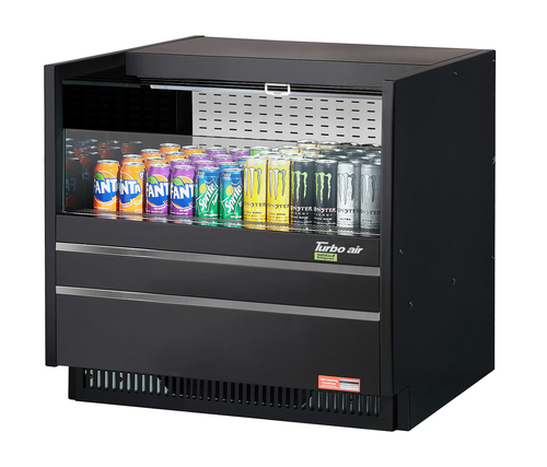 Turbo Air TOM-36UC-W(B)-N 36 1/4" Refrigerated Display Case