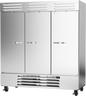 Beverage-Air RB72HC-1S 75" 3 Section Solid Door Reach-In Refrigerator