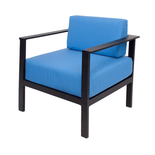 BFM Seating PH6102BL 22 3/4" Patio Lounge Seating
