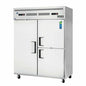Everest ESWQ3 59" 2 Section Solid Door Reach-In Refrigerator Freezer