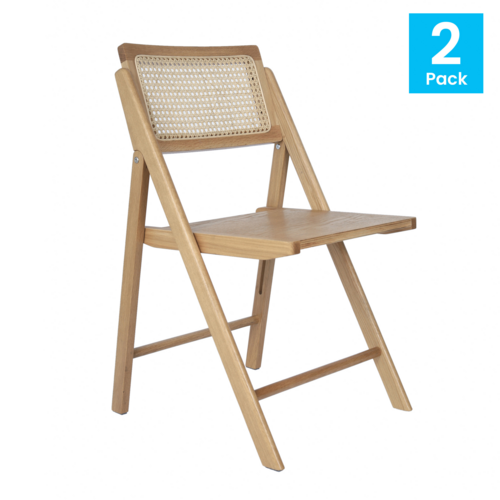 Flash Furniture SK-220905-NAT-GG 18" Patio Chair