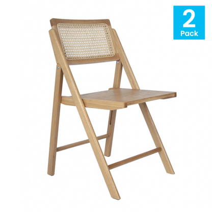 Flash Furniture SK-220905-NAT-GG 18" Patio Chair