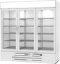 Beverage-Air MMF72HC-1-W 75" 3 Section Freezer Merchandiser
