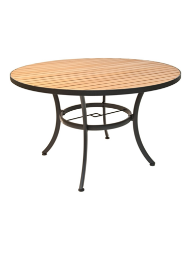 Florida Seating TA-PT 48RD BLK-TFT 48" Table Top
