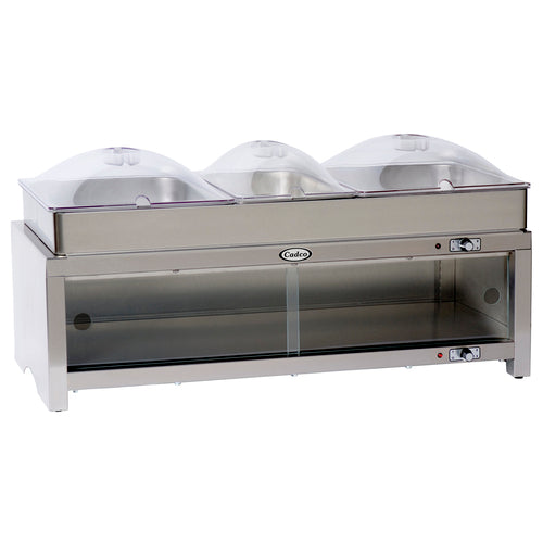 Cadco CMLB-CSLP 28" Buffet Warmer