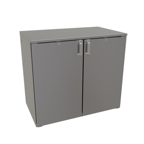 Glastender C1RB40 40" Solid Door Back Bar Cooler