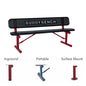 Wabash Valley SG300PBB Patio Bench