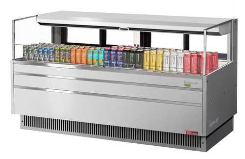 Turbo Air TOM-72L-UFD-S-1S-N 70 3/4" Open Air Merchandiser