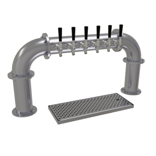 Glastender PP-6-SSR 37 1/4" Draft Beer Tower