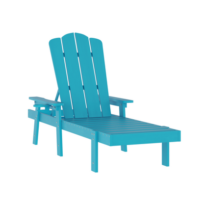 Flash Furniture LE-HMP-070-01-BL-GG 19 1/4" Patio Lounge Seating
