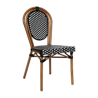 Flash Furniture SDA-AD642002S-BKWH-NAT-GG 35" Dining Chair