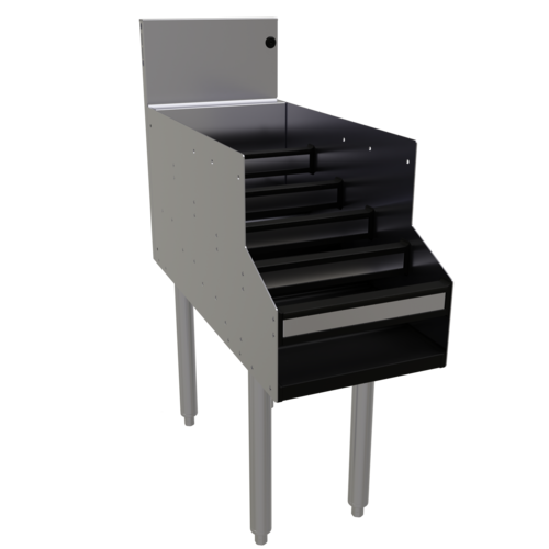 Glastender LDB-12S 12" Underbar Storage Unit
