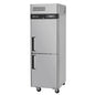 Turbo Air M3RF19-2-N(-L) 25 1/8" 1 Section Solid Door Reach-In Refrigerator Freezer