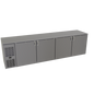 Glastender C1FL108 108" Solid Door Back Bar Cooler