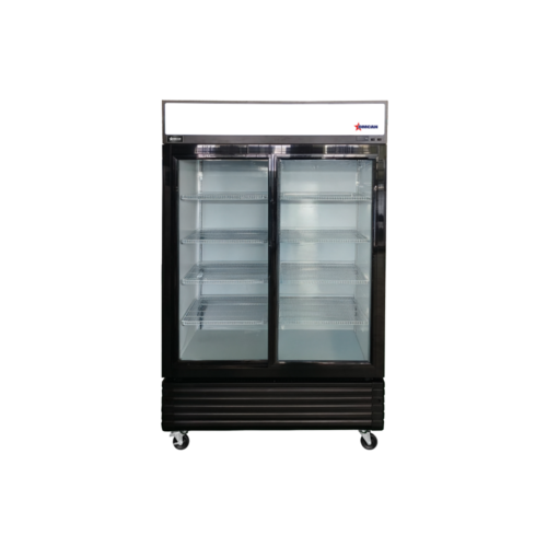 Omcan 48664 47" 2 Section Refrigerated Merchandiser