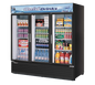 Turbo Air TGM-72RS(B)-N 78" 3 Section Refrigerated Merchandiser