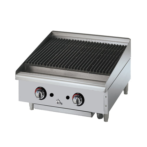 Star 6024CBF 24" Gas Countertop Charbroiler