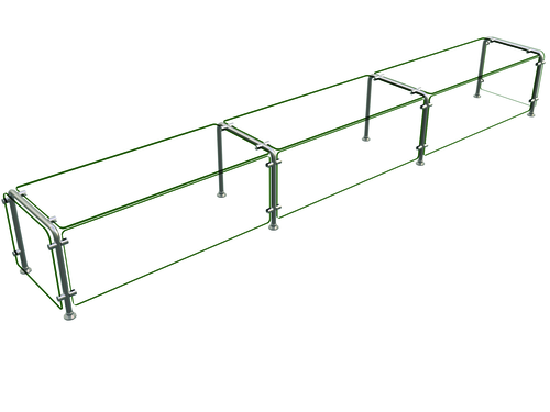 Hatco ED20-13218 132" Sneeze Guard