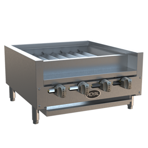 Royal Range RSKTB-24 25 1/2" Gas Countertop Charbroiler