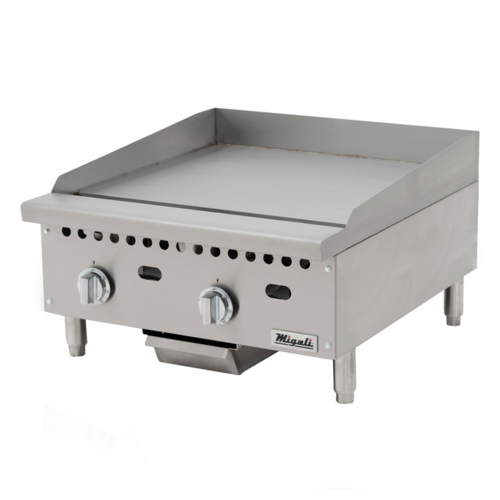 Migali C-G24T 24" Gas Countertop Griddle