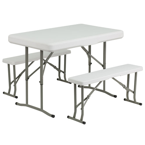 Flash Furniture DAD-YCZ-103-GG Patio Dining Set