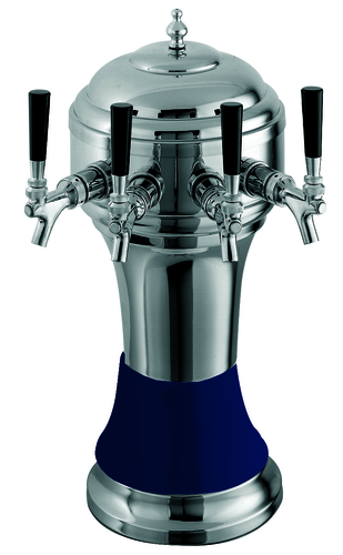 Perlick 4056BL5BPC 8 1/8" Draft Beer Tower