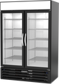 Beverage-Air MMRF49HC-1-A-BW 52" 2 Section Refrigerated Merchandiser