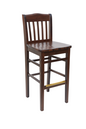 BFM Seating ZWB303DW-DW 17 1/2" Barstool
