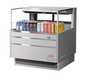 Turbo Air TOM-36L-UFD-S-1S-N 34 3/4" Open Air Merchandiser