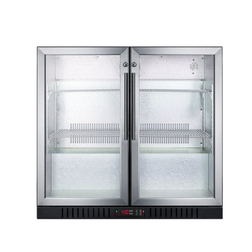 Summit SCR7012DB 35 1/2" Refrigerated Merchandiser