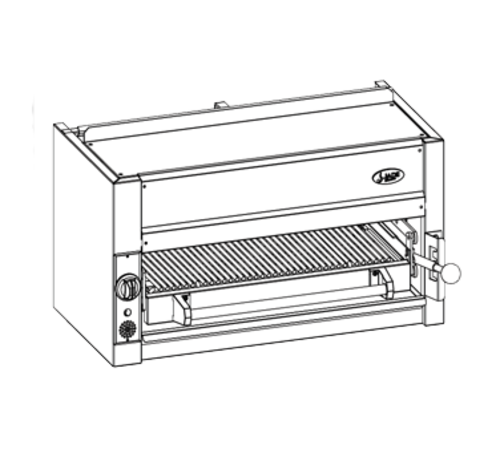 Jade Range JBR-JB36-RM 36" Gas Salamander Broiler